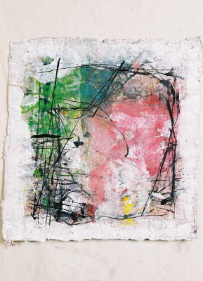 61x77 - techniques mixtes sur papier