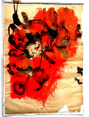 Etude topographqiue 260473r, 042x060, technique mixte