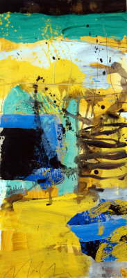 Anne 2004, 075x034, acrylique sur papier