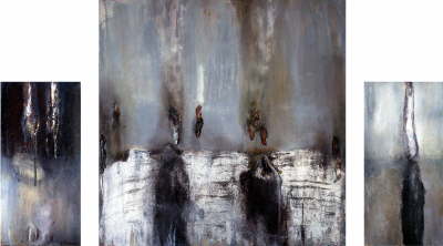 Noir manteau du vierge